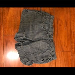 Cheeky chambray J Crew shorts
